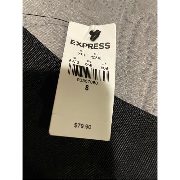 Express A Line Back Classy Tulle Skirt 8 New - Picture 2 of 7